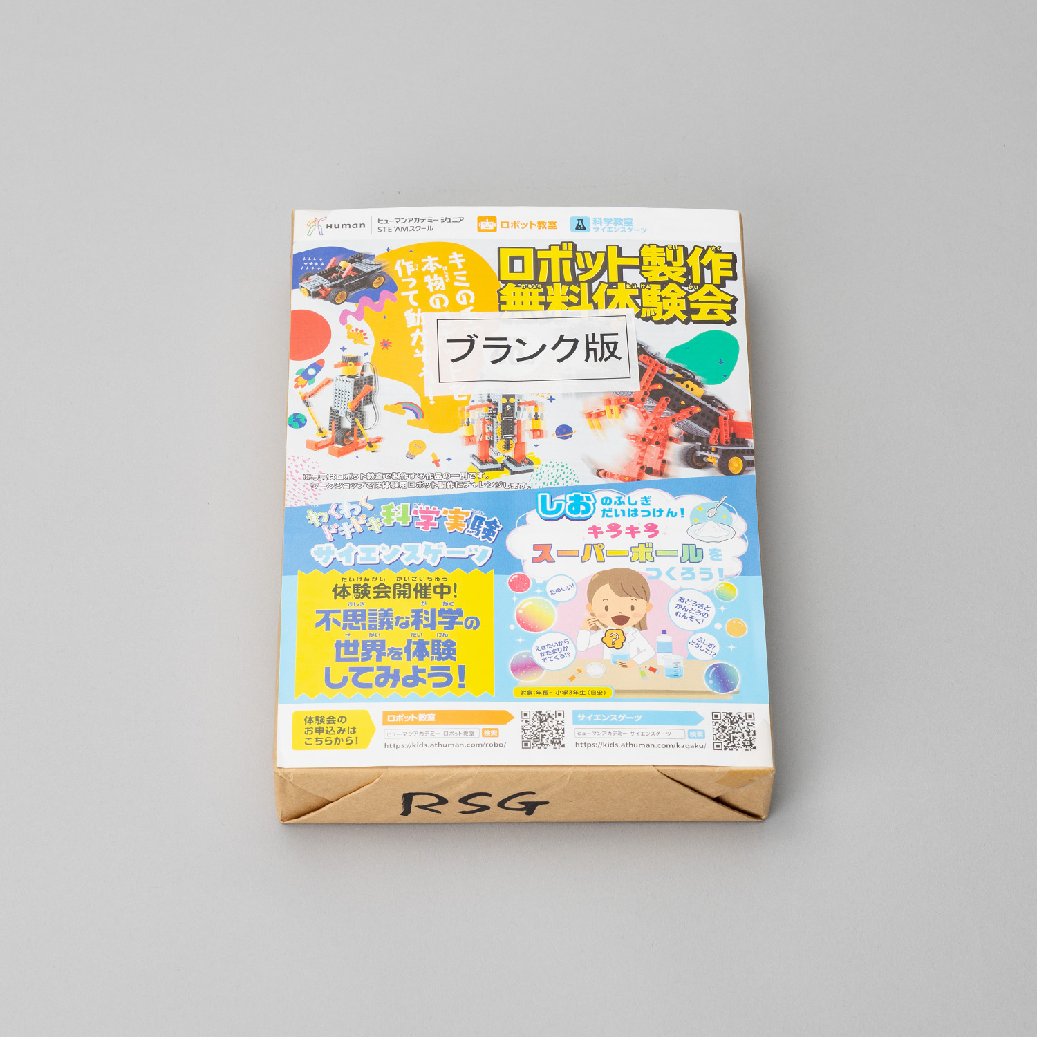 90035ロボット&SGチラシB5（500枚）